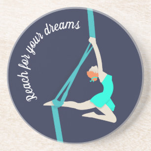 Aerial Silks Getränkeuntersetzer