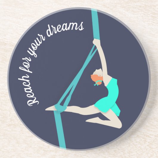 Aerial Silks Getränkeuntersetzer (Vorne)