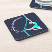 Aerial Silks Getränkeuntersetzer (Linke Seite)