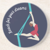 Aerial Silks Getränkeuntersetzer (Vorne)