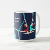 Aerial Silks Kaffeetasse (VorderseiteRechts)