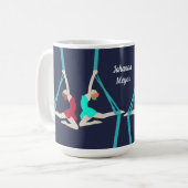 Aerial Silks Kaffeetasse (Vorderseite Links)