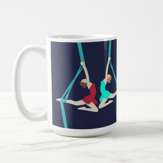 Aerial Silks Kaffeetasse (Links)