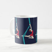 Aerial Silks Kaffeetasse (Vorderseite Links)