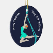 Aerial Silks Keramik Ornament (Rechts)