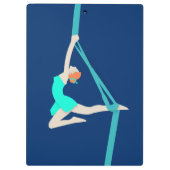 Aerial Silks Klemmbrett (Rückseite)