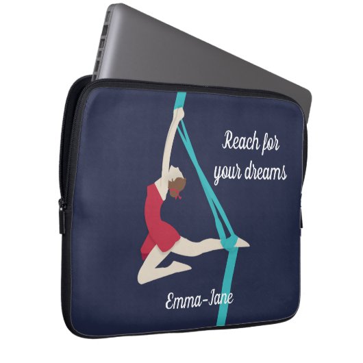 Aerial Silks Laptopschutzhülle (Vorne Rechts)