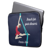 Aerial Silks Laptopschutzhülle (Vorderseite Links)