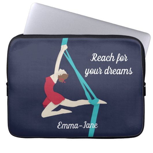 Aerial Silks Laptopschutzhülle (Vorderseite)