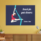 Aerial Silks Leinwanddruck (Insitu (Wohnzimmer))