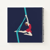 Aerial Silks Notizblock (Rückseite)