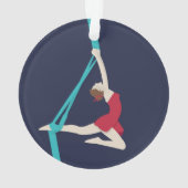 Aerial Silks Ornament (Rückseite)