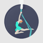 Aerial Silks Ornament (Rückseite)