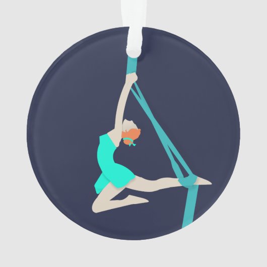 Aerial Silks Ornament (Rückseite)