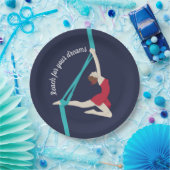 Aerial Silks Pappteller (Party)