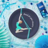 Aerial Silks Pappteller (Party)