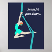 Aerial Silks Poster (Vorne)