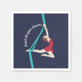 Aerial Silks Serviette (Vorderseite)