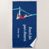 Aerial Silks Strandtuch (Vorderseite)