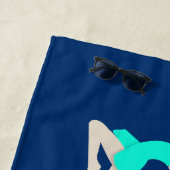 Aerial Silks Strandtuch (Beispiel)