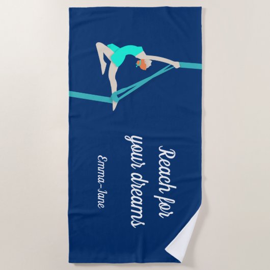 Aerial Silks Strandtuch (Vorderseite)