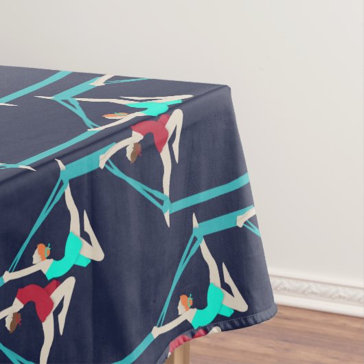 Aerial Silks Tischdecke (Beispiel)