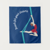 Aerial Silks Wandteppich (Vorderseite)