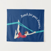 Aerial Silks Wandteppich (Vorderseite (Horizontal))