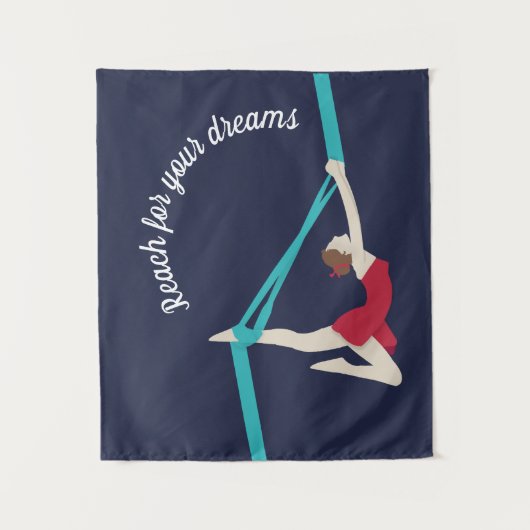 Aerial Silks Wandteppich (Vorderseite)