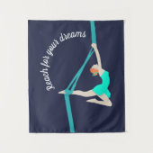 Aerial Silks Wandteppich (Vorderseite)