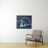 Aerial Silks Wandteppich (Beispiel (Horizontal))