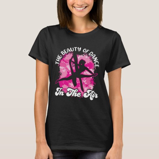 Aerial Silks yoga The Beauty of Dance Aerialist Ae T-Shirt (Vorderseite)