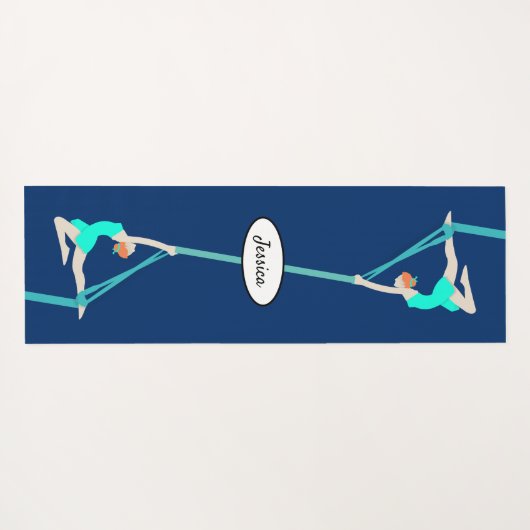 Aerial Silks Yogamatte (Rückseite (Horizontal))