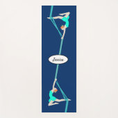 Aerial Silks Yogamatte (Vorderseite)