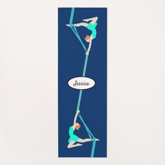 Aerial Silks Yogamatte (Vorderseite)