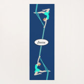 Aerial Silks Yogamatte (Rückseite)