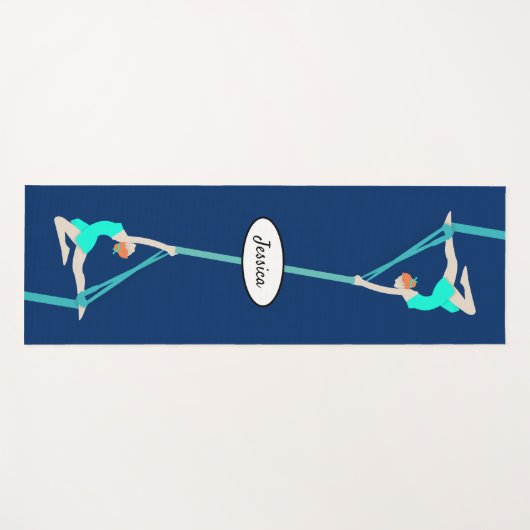 Aerial Silks Yogamatte (Vorderseite (Horizontal))