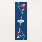 Aerial Silks Yogamatte (Vorderseite)