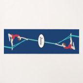 Aerial Silks Yogamatte (Vorderseite (Horizontal))