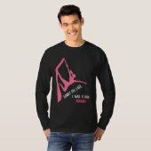Aerial Sorry I'm Late Aerial Hoop Hanging Aerialis T-Shirt (Vorne ganz)