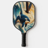 Aerial Symphony Pickleball Schläger (Rückseite)