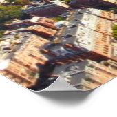 Aerial view of Boston Poster (Ecke)