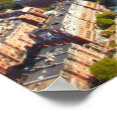 Aerial view of Boston Poster (Ecke)