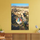 Aerial View Of Hot Air Ballons, Cappadocia Leinwanddruck (Insitu (Wohnzimmer))
