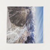 AERIAL VIEW OF MOUNTAIN RANGES WANDTEPPICH (Vorderseite (Horizontal))