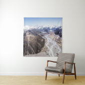 AERIAL VIEW OF MOUNTAIN RANGES WANDTEPPICH (Beispiel)
