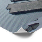 Aerial view of seattle poster (Ecke)