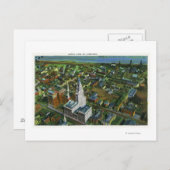 Aerial View of the City 2 Postkarte (Vorne/Hinten)