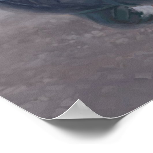 Aerial Wombat Joyride Poster (Ecke)