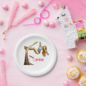 Aerial Yoga Fitness Thunder_Cove Pappteller (Party)